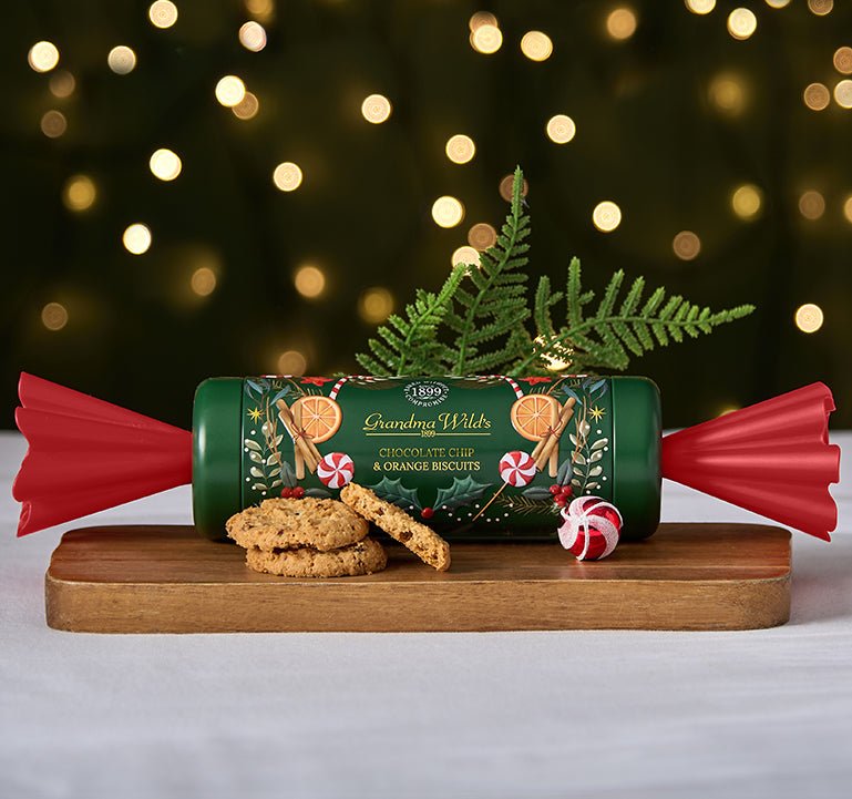 Grandma Wild's Embossed Christmas Candycane Cracker 150g - Pure Apotheca