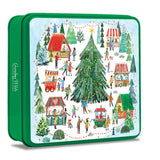 Grandma Wilds Embossed Christmas Village Market Tin 160g - Pure Apotheca