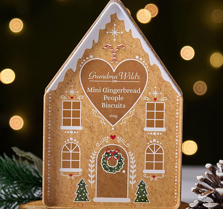 Grandma Wild's Gingerbread House Tin 150g - Pure Apotheca