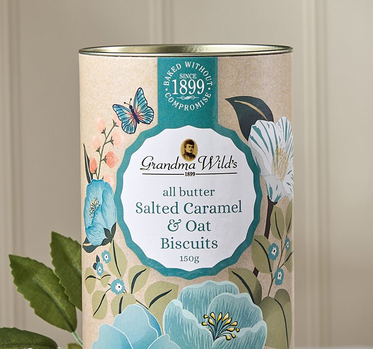 Grandma Wilds Salted Caramel & Oats Biscuits 150g - Pure Apotheca