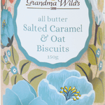 Grandma Wilds Salted Caramel & Oats Biscuits 150g - Pure Apotheca