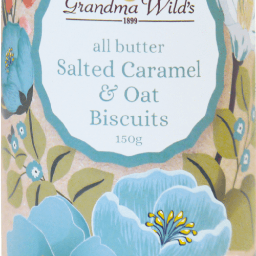 Grandma Wilds Salted Caramel & Oats Biscuits 150g - Pure Apotheca