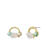 Green Flower Ring Bouquet Earring - Pure Apotheca