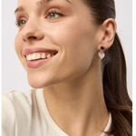 Green Gingham Hanging Heart Earring - Pure Apotheca