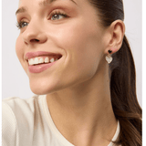 Green Gingham Hanging Heart Earring - Pure Apotheca