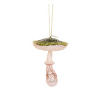 GREEN GLASS HANGING MUSHROOM - Pure Apotheca