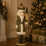 Green LED Woodlands Nutcracker 92cm - Pure Apotheca