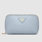 Greta Cosmetic Case Dusty Blue - Pure Apotheca