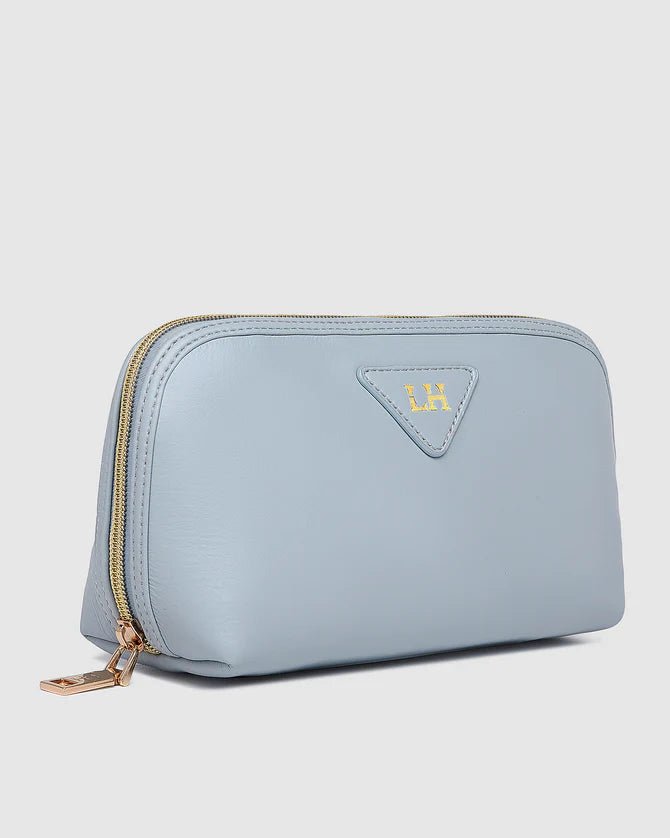 Greta Cosmetic Case Dusty Blue - Pure Apotheca