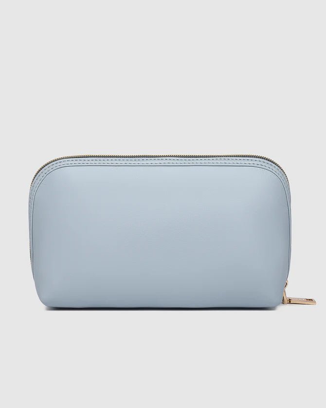 Greta Cosmetic Case Dusty Blue - Pure Apotheca