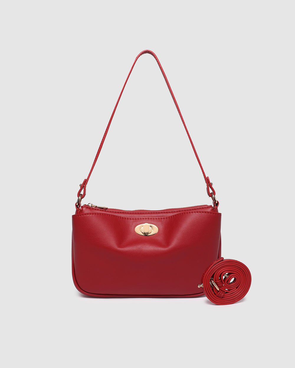 Greta Shoulder Bag Red - Pure Apotheca