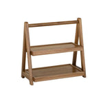 Gusto Wood 2 Tier Shelf - Pure Apotheca