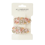 Hair Clip Set/2 Blossom Lilly Pink - Pure Apotheca