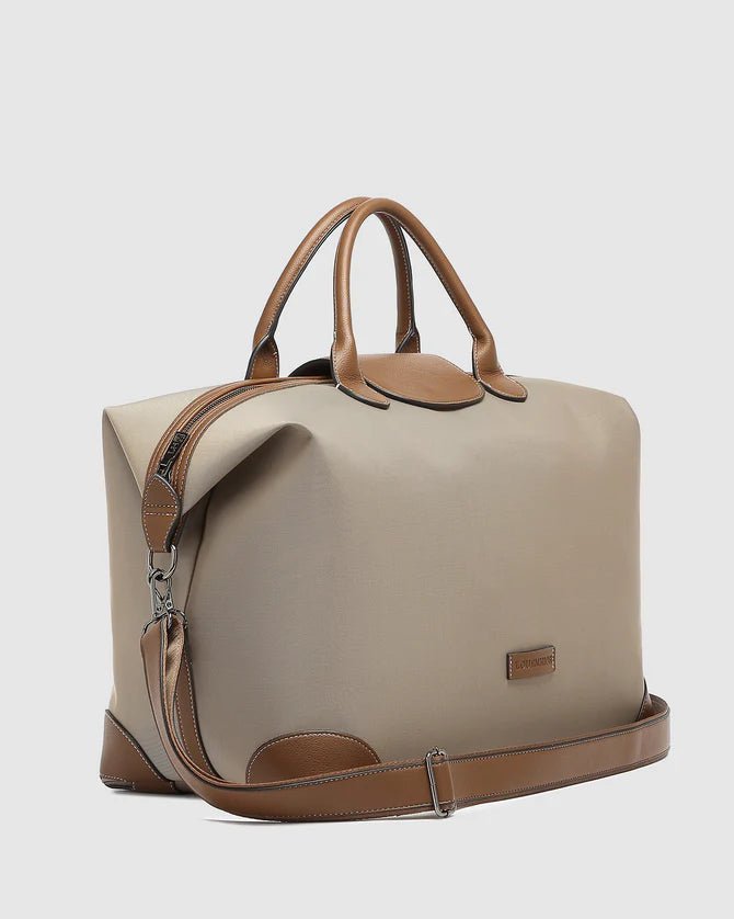 Hamilton Nylon Weekender Bag Coffee - Pure Apotheca