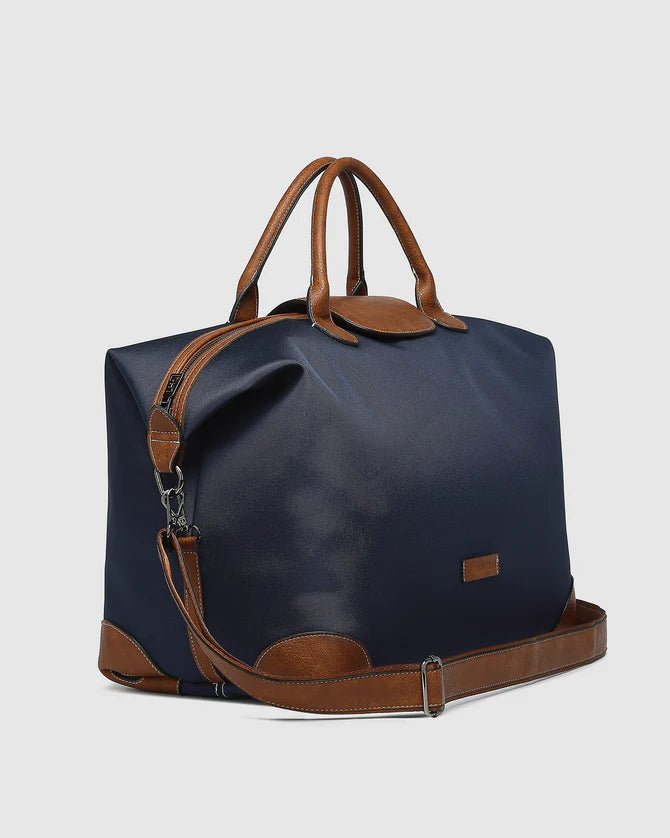 Hamilton Nylon Weekender Bag Navy - Pure Apotheca