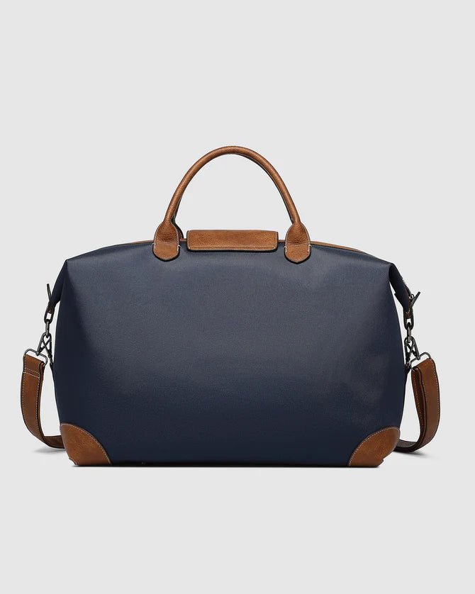 Hamilton Nylon Weekender Bag Navy - Pure Apotheca