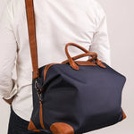 Hamilton Nylon Weekender Bag Navy - Pure Apotheca