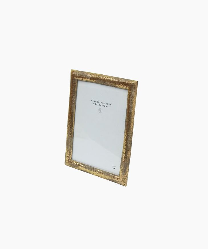 Hammered Gold Photoframe 5x7” - Pure Apotheca