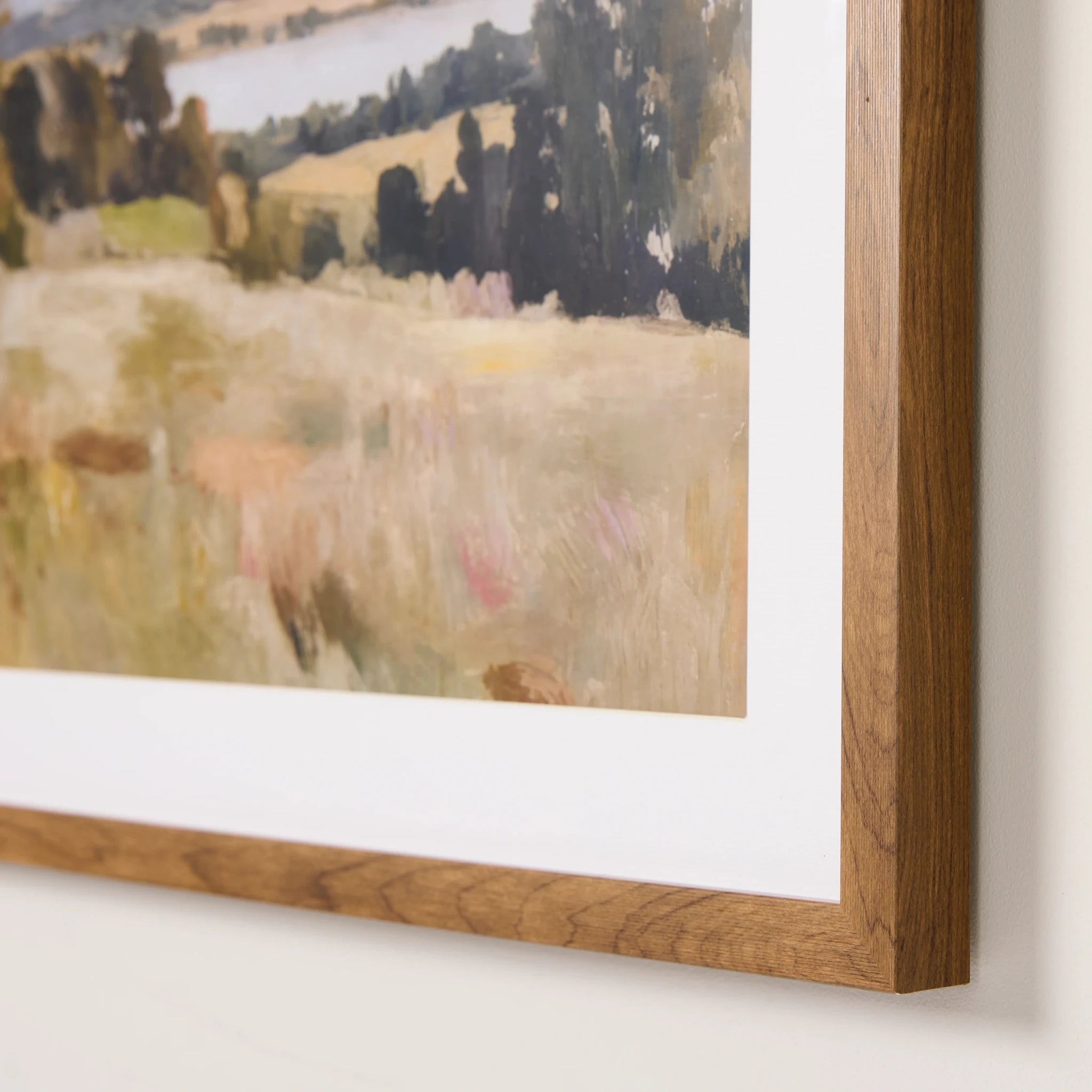 HAMPSHIRE LANDSCAPE FRAMED PRINT 60X48CM - Pure Apotheca