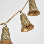 Hanging Bell Garland Bronze - Pure Apotheca