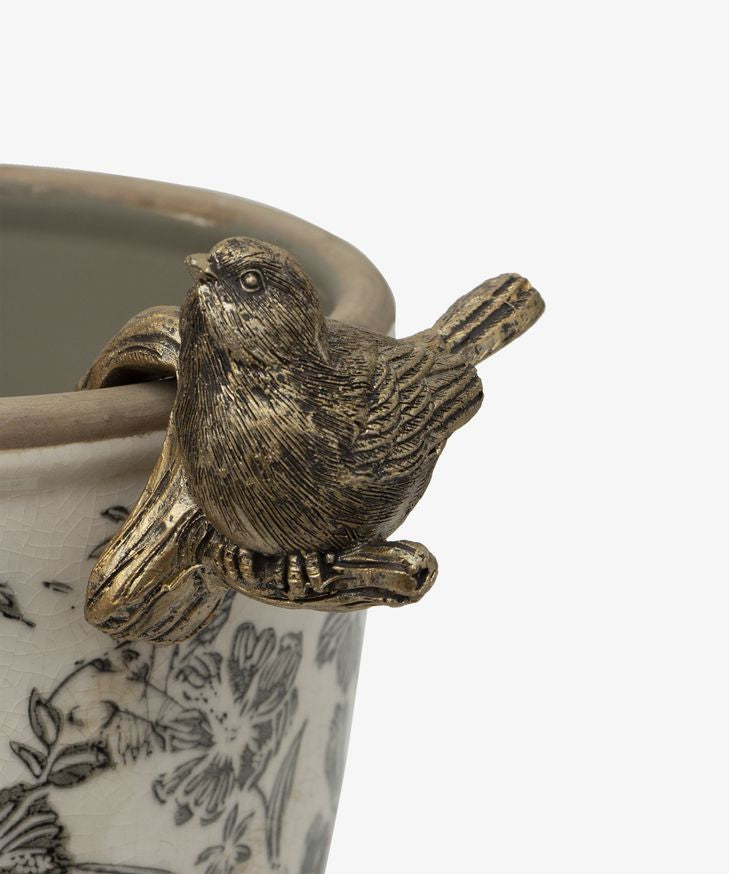 Hanging Bird Decor Gold Tail Up - Pure Apotheca