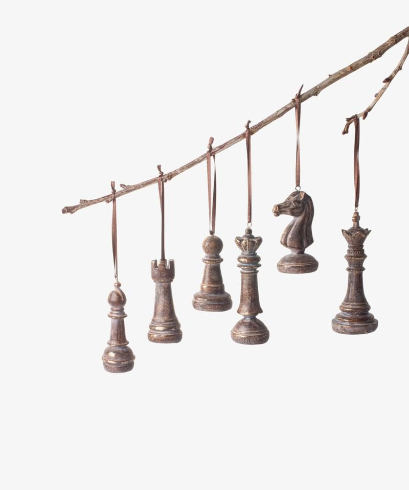 Hanging Chess Pieces (6PC) - Pure Apotheca