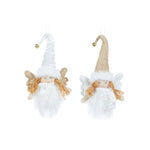 HANGING FABRIC ANGELS WHITE/GOLD - Pure Apotheca