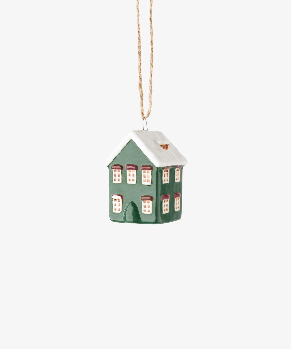 Hanging Mini House Green - Pure Apotheca