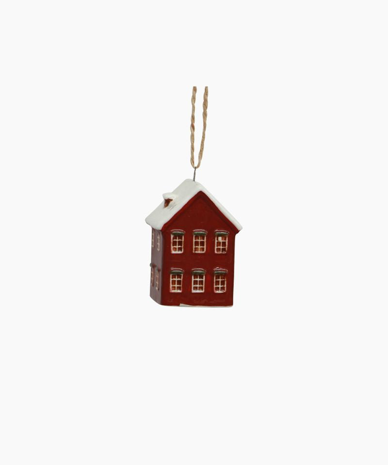Hanging Mini Red House - Pure Apotheca