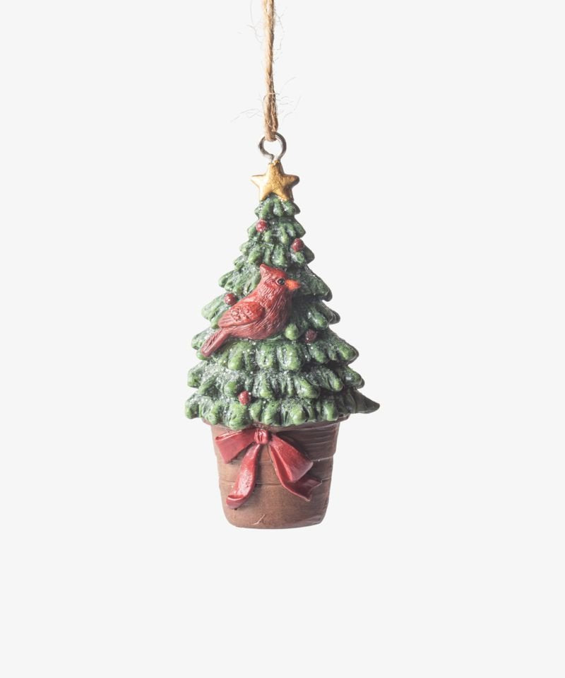 Hanging Potted Tree with Bird - Pure Apotheca