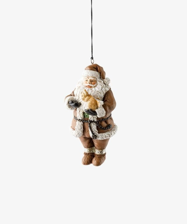 Hanging Santa Tales with Squirrel - Pure Apotheca