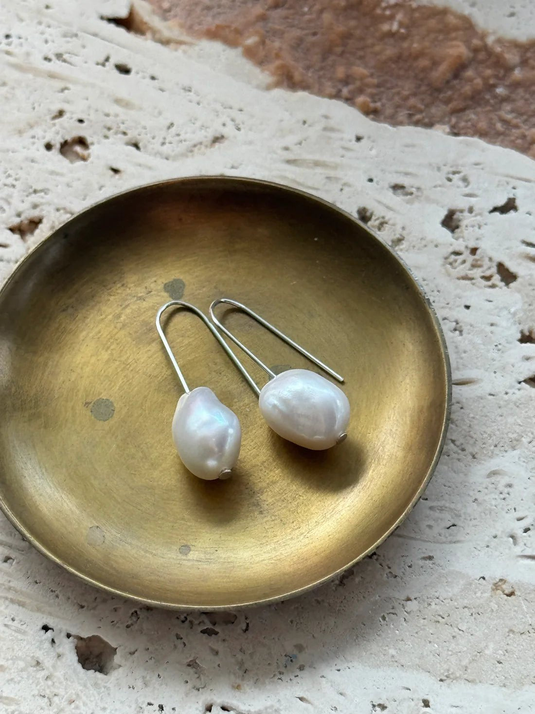 Hannah 14K Gold Pearl Earring - Pure Apotheca