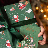 Happy Christmas Tree Decorating Christmas Card - Pure Apotheca