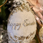 HAPPY EASTER EGG ORNAMENT 8.5CM - Pure Apotheca