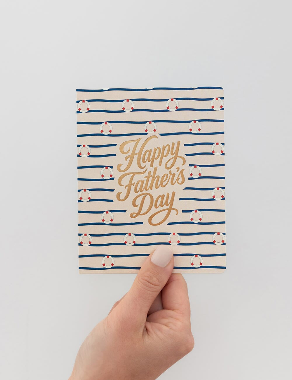 Happy Fathers Day Card Nautical - Pure Apotheca