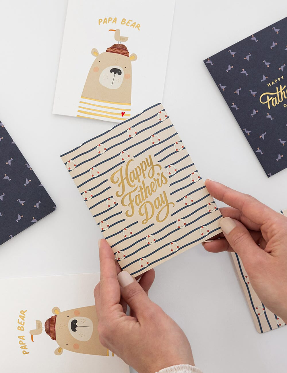 Happy Fathers Day Card Nautical - Pure Apotheca