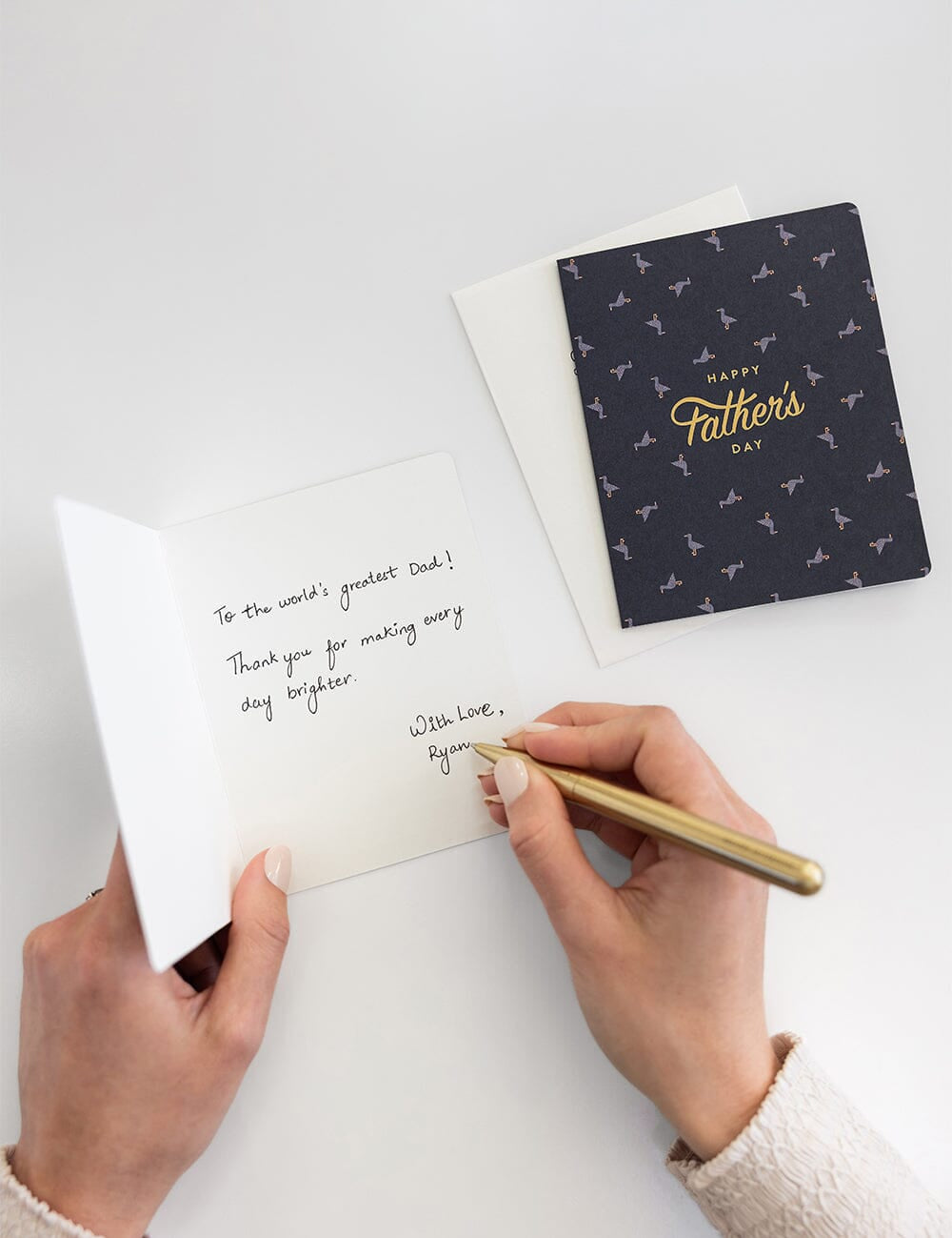 Happy Fathers Day Card Seagulls - Pure Apotheca