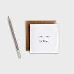 Happy New Home BPM Card - Pure Apotheca