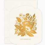 Happy Wedding Day Scallop Card - Pure Apotheca