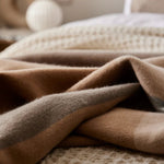 Harley Neutral Charcoal Throw 160x200cm - Pure Apotheca