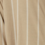 Harlow Bamboo Striped PJ Set Biscuit - Pure Apotheca