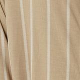 Harlow Bamboo Striped PJ Set Biscuit - Pure Apotheca