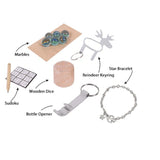 Harvey & Mason Deluxe Green Foliage Christmas Crackers 6pk - Pure Apotheca