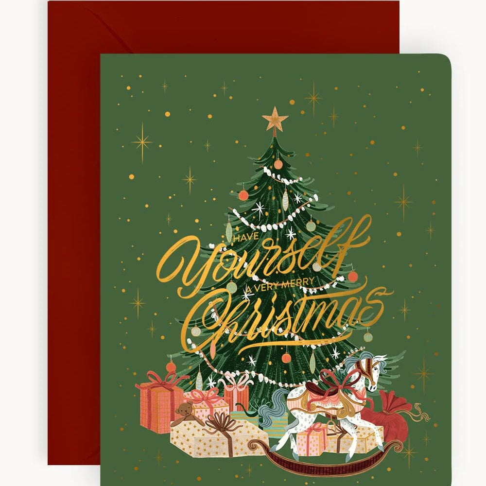 Have Yourself A Very Merry Christmas Tree Card - Pure Apotheca