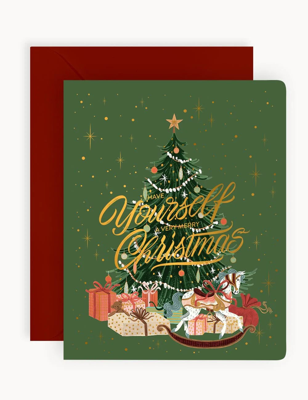 Have Yourself A Very Merry Christmas Tree Card - Pure Apotheca