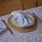 HAYMAN BLUE TABLECLOTH 150X230CM - Pure Apotheca
