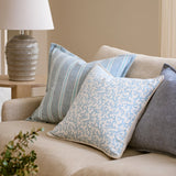 HAYMAN CORAL BLUE CUSHION 50CM - Pure Apotheca