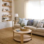 HAYMAN CORAL BLUE CUSHION 50CM - Pure Apotheca