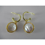 Hazel Coin Pearl Earring - Pure Apotheca