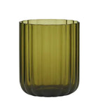 Hazel Glass Tumbler Olive - Pure Apotheca